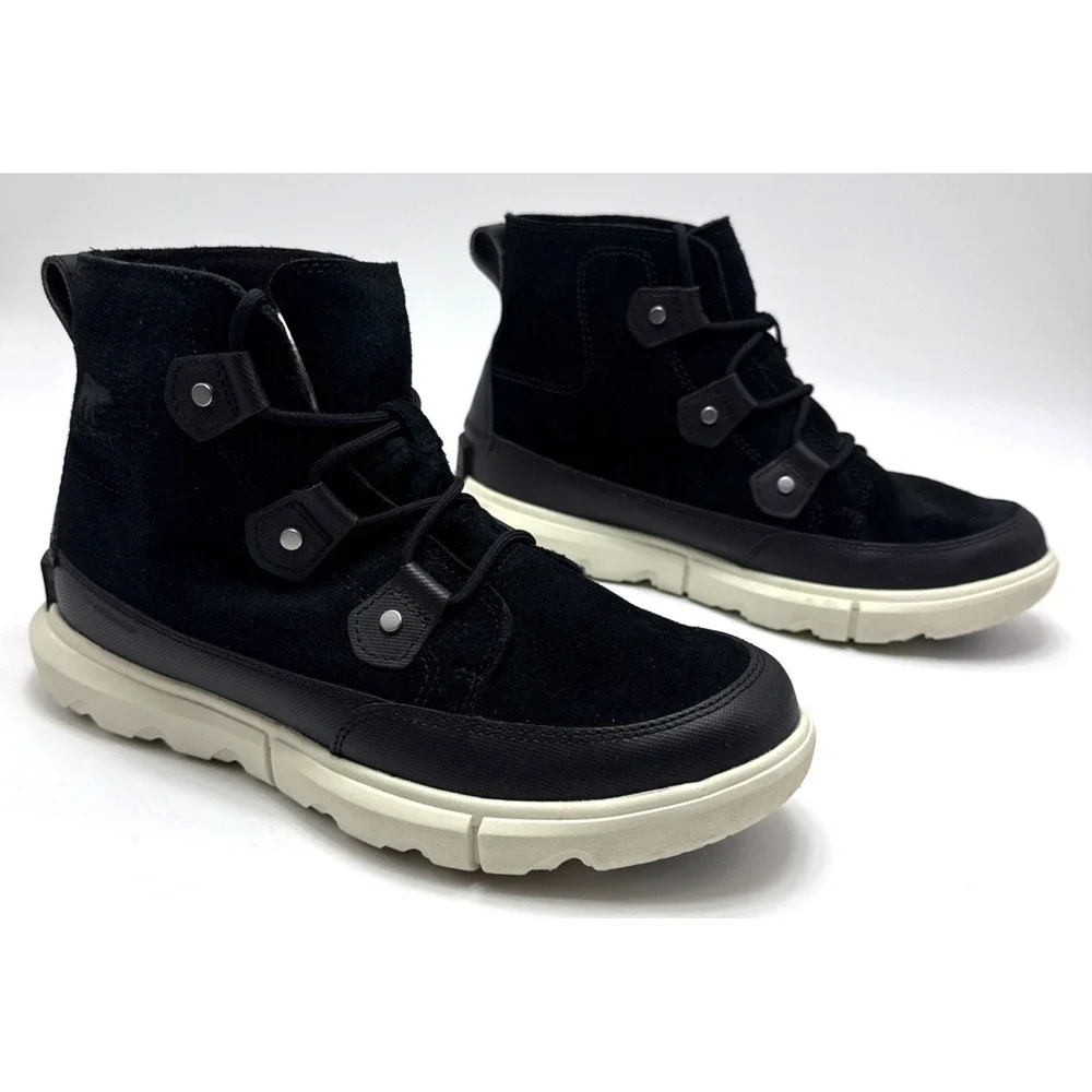 Sorel‎ Explorer Joan Womens 9.5 Black Waterproof Winter Boots